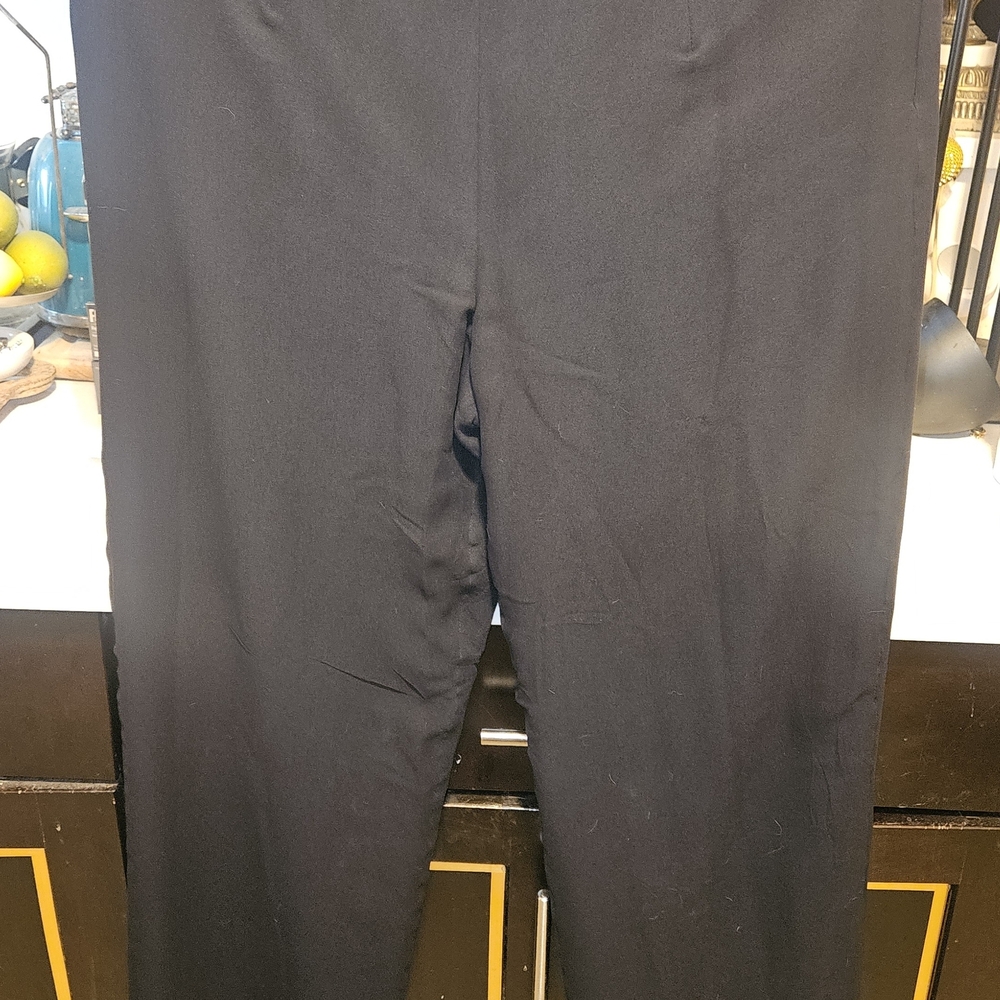 Giorgio Armani Elegant Navy Blue Trousers - Picture 1 of 4